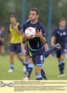 11.07.2012, Fussball Bundesliga Saison 2012 13, Fototermin beim TSV 1860 München an der Grünwalder Strasse, Maximilian Nicu (1860)