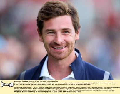Tottenhams Andre Villas-Boas looks on..Pre-Season Stevenage Town v Tottenham Hotspur, The Lamex Stadium, Stevenage, 18th July 2012. Pic David Klein SPORTIMAGE EDITORIAL USE ONLY. No use with unauthorised audio, video, data, fixture lists, club league logos or live services. Online in-match use limited to 120 images, no video emulation. No use in betting, games or single club league player publications.