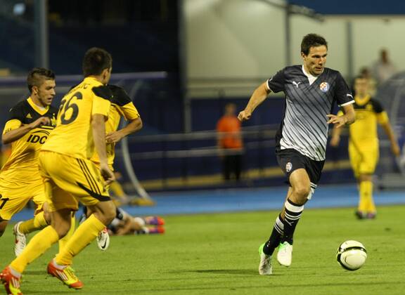 Zagreb, 08.08.2012. - Third qualifying round, Second leg - 08 08 2012 - (20:45 local time) - Stadion Maksimir - Zagreb. Dinamo - Sheriff Tiraspol 4:0. Jerko Leko