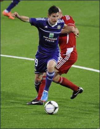 Sacha Kljestan (RSC Anderlecht) FOOTBALL : FK Ekranas vs RSC Anderlecht - - Ligue des Champions - Qualifications - 08 08 2012 PhotoNews Panoramic 