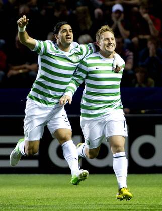 Helsingborg IF - Celtic FC Glasgow, Kris Commons 0-1 KOD 0300003 