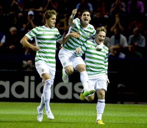 Helsingborg IF - Celtic FC Glasgow, Kris Commons 0-1 KOD 0300003 