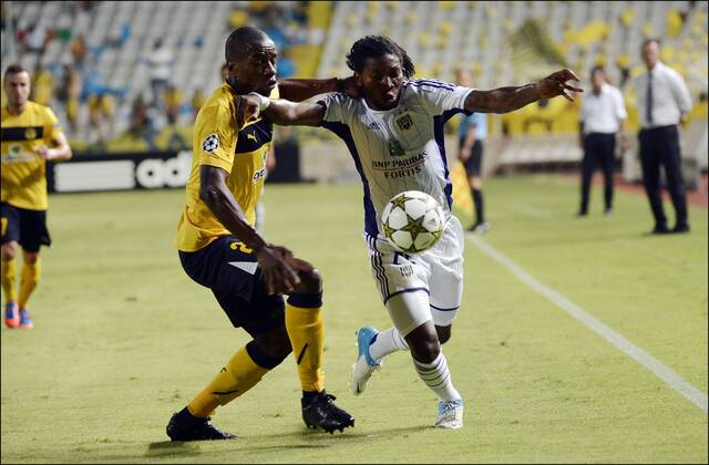 Dieumerci Mbokani (Anderlecht), FC AEL Limassol - RSC Anderlecht xPhotonewsx 