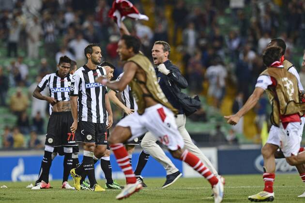 Udinese Calcio - SC Sporting Braga, Enttäuschung Udinese 