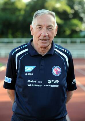 Fussball, Frauen, Saison 2012 2013, 1. Bundesliga, 1. FFC Turbine Potsdam, Fototermin, Trainer Bernd Schröder (Turbine Potsdam) , 27.08. 2012,