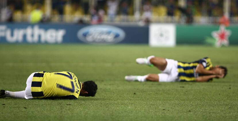 Champions League play off match between Fenerbahce and Spartak Moscow at Sukru Saracoglu Stadium in Istanbul, Turkey on 2012 08 29 Pictured: Gokhan Gonul of Fenerbahce. 