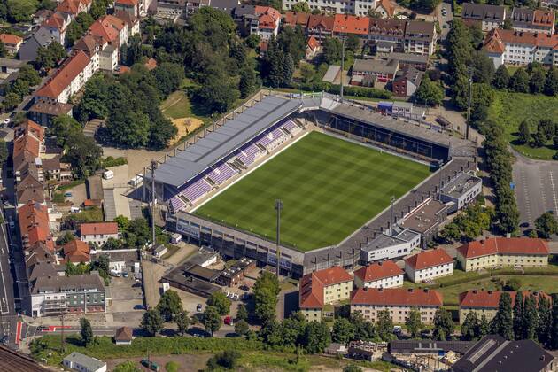 Fußball, Stadiongeschichte VfL Osnabrück osnatel ARENA, Stadion an der Bremer Brücke, Heimspielstätte Vfl Osnabrück - !ACHTUNGxMINDESTHONORARx60xEURO!