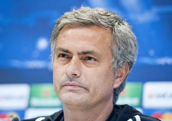 Manchester City - Real Madrid - UEFA Champions League 2012-2013 - Group Stage - Group D - Matchday 1 Jose Mourinho, coach and manager of Real Madrid, in the press conference before the match Valdebebas - Madrid - Spain - 17 09 2012 