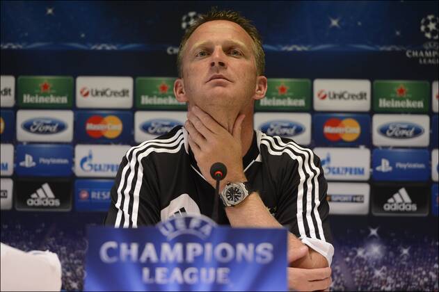 John Van Den Brom ( Entraineur Anderlecht ) FOOTBALL : RSC Anderlecht - AC Milan - 17 09 2012 Photonews Panoramic 