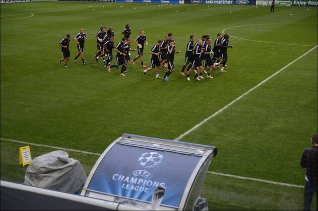Mannschaftstraining RSC Anderlecht FOOTBALL : RSC Anderlecht - AC Milan - 17 09 2012 Photonews Panoramic 