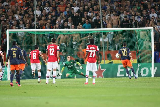 younes belhanda penalty montpellier Montpellier HSC - Arsenal FC London 1:2 xRichardGosselinxPanoramicx 