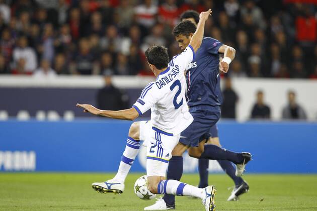Thiago Silva (PSG) Champions League PSG Paris Saint Germain -Dinamo Kiev 4:1 GwendolineLeGoff Panoramic 