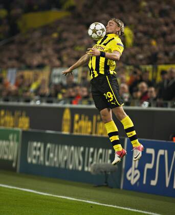 Dortmund, 18.09.2012, Signal-Iduna-Park Marcel Schmelzer (BVB) Borussia Dortmund - Ajax Amsterdam