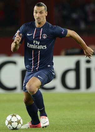 Gc Parigi (Francia) 18 09 2012 - Champions League Paris Saint Germain-Dinamo Kiev: Zlatan Ibrahimovic 