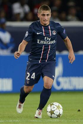 Gc Parigi (Francia) 18 09 2012 - Champions League Paris Saint Germain-Dinamo Kiev: Marco Verratti 