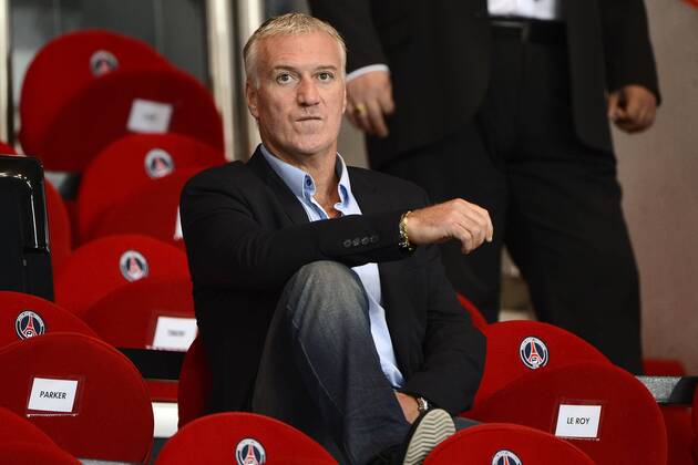 PSG Paris Saint Germain-Dinamo Kiev Didier Deschamps 