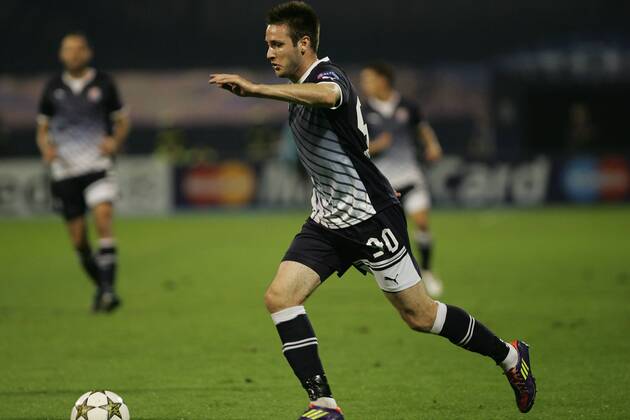 Zagreb, 18.09.2012., Stadion Maksimir - UEFA Champion League 2012 13 season, Group A GNK Dinamo (blue) - FC Porto (white) Duje Cop