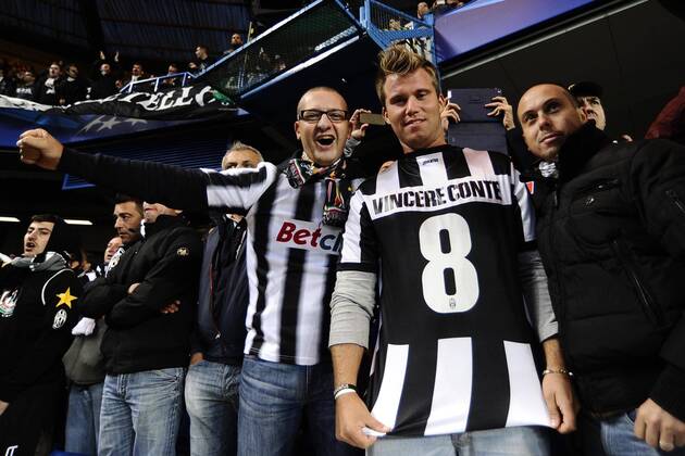 London - Juventus Turin Fans 