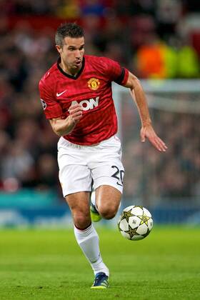 Manchester United s forward Robin van Persie in action during the group H Manchester United (ManU) - Galatasaray Istanbul xTimxWilliamsx  ActionPlus11331468