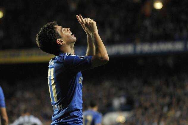 Oscar Chelsea Goal Celebration Chelsea FC London - Juventus Turin (Juve) xFedericoxTarditoxInsidefoto