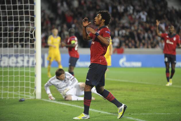 Deception de Ryan Mendes (Losc) FOOTBALL : Losc Lille vs Fc Bate Borisov - xJBAutissierx 