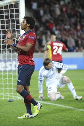 Deception de Ryan Mendes (Losc) FOOTBALL : Losc Lille vs Fc Bate Borisov - xJBAutissierx 