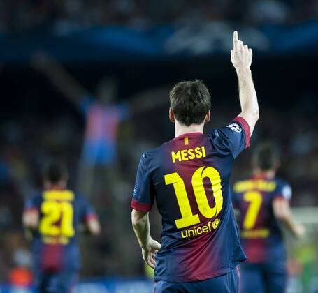 2012 2013 - Champions League - UEFA - FC Barcelona (Barca) - FC Spartak Moskau; Lionel Messi 