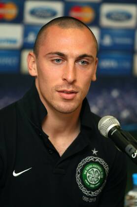 Russian Federation. Moscow. 01 oct. 2012. Hotel Radisson - Royal . Press-conference. Group stage of UEFA CHAMPIONS LEAGUE 2012-2013. FC SPARTAK Moscow - CELTIC-Glasgow. 8. Scott Brown (CELTIC-Glasgow) 