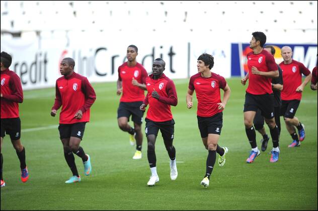OSC Lille (LOSC) - Training - Champions League - 01 10 2012 JBAutissier Panoramic 