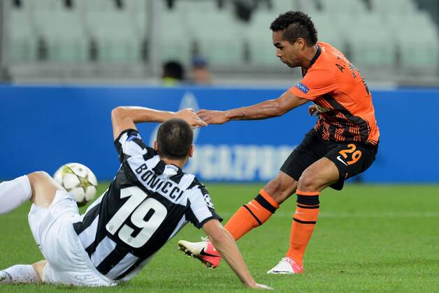 Football - soccer: UEFA Champions League, Juventus Turin - Shakhtar Donetsk, : il gol di Teixeira (Hinweis: Verwendung nur in Deutschland - only Germany) xHOCHxZWEIx xItalyxPhotoxPressx 