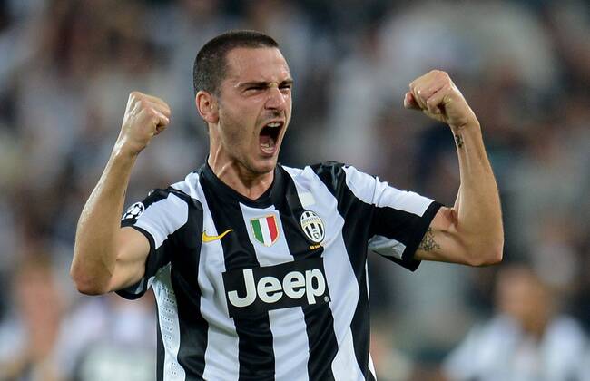 Football - soccer: UEFA Champions League, Juventus Turin - Shakhtar Donetsk, : Leonardo Bonucci esulta (Hinweis: Verwendung nur in Deutschland - only Germany) xHOCHxZWEIx xItalyxPhotoxPressx 