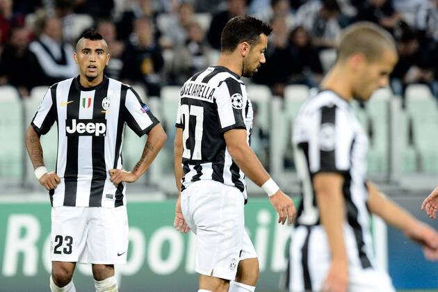 Db Torino 02 10 2012 - Champions League Juventus Turin - Shakhtar Donetsk : Arturo Vidal 