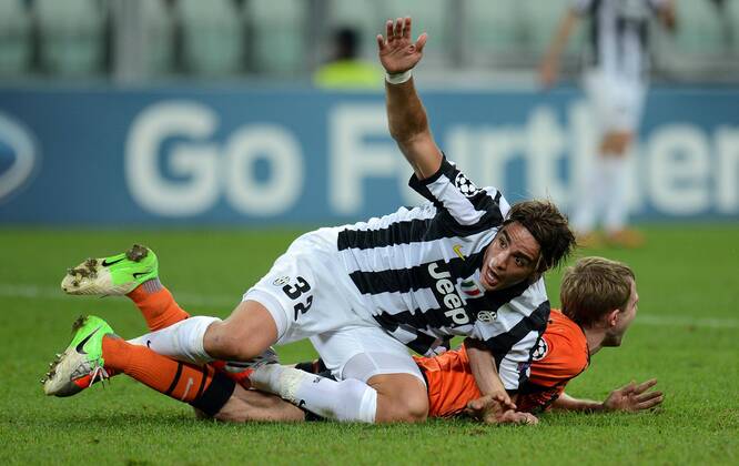 Football - soccer: UEFA Champions League, Juventus Turin - Shakhtar Donetsk, : Alessandro Matri (Hinweis: Verwendung nur in Deutschland - only Germany) xHOCHxZWEIx xItalyxPhotoxPressx 