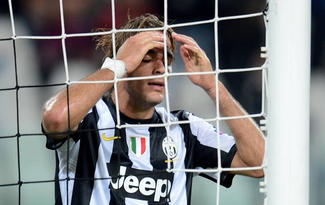 Football - soccer: UEFA Champions League, Juventus Turin - Shakhtar Donetsk, : Alessandro Matri (Hinweis: Verwendung nur in Deutschland - only Germany) xHOCHxZWEIx xItalyxPhotoxPressx 