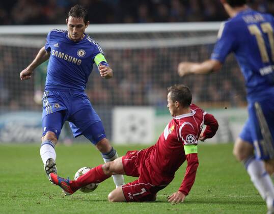 Copenhagen 2012-10-02 Champions League FC Nordsjaelland vs Chelsea FC CFC Frank Lampard KP0520002 
