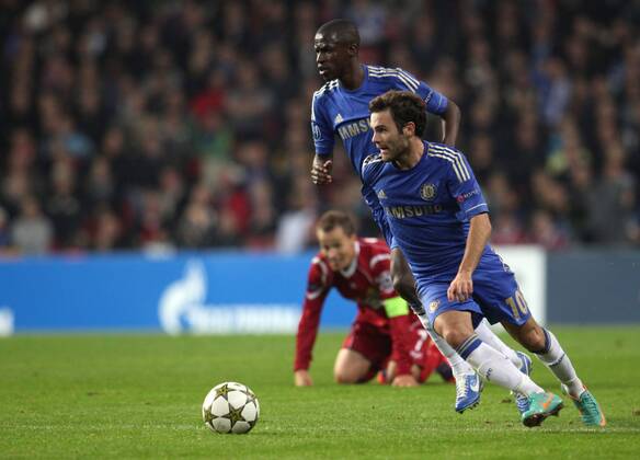 Copenhagen 2012-10-02 Champions League FC Nordsjaelland vs Chelsea FC CFC Juan Mata KP0520002 