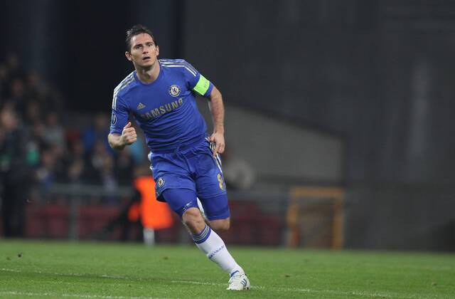 Copenhagen 2012-10-02 Champions League FC Nordsjaelland vs Chelsea FC CFC Frank Lampard KP0520002 