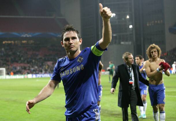 Copenhagen 2012-10-02 Champions League FC Nordsjaelland vs Chelsea FC CFC Frank Lampard KP0520002 