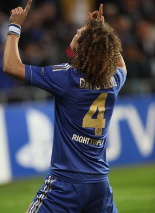 Copenhagen 2012-10-02 Champions League FC Nordsjaelland vs Chelsea FC CFC David Luiz KP0520002 