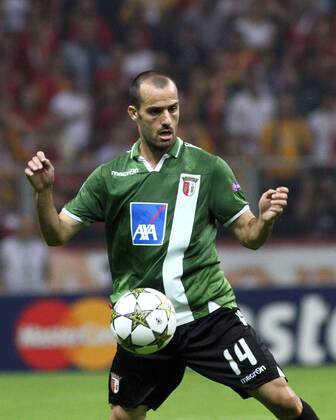 Ruben Micael of SC Sporting Braga is seen during UEFA Champions League Group H matcah between Galatasaray and SC Sporting Braga played at Turk Telekom Arena Ali Sami Yen Sports Complex in Istanbul. Turkey 02.10.2012 