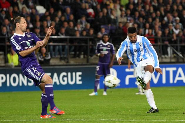 RSC ANDERLECHT - MALAGA CF - UEFA CHAMPIONS LEAGUE GROUP C MATCH: MILAN JOVANOVIC -  8Q2B1557