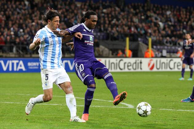RSC ANDERLECHT - MALAGA CF 0:3 MARTIN DEMICHELIS KANU  8Q2B1609