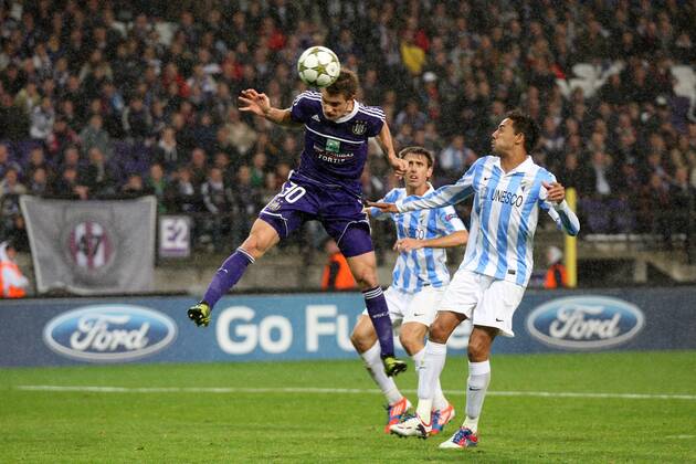 RSC ANDERLECHT - MALAGA CF 0:3 GUILLAUME GILLET WELIGTON  8Q2B1621