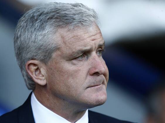 Football -Premier League- West Bromwich Albion v Queens Park Rangers QPR-West Brom manager Mark Hughes at The Hawthorns