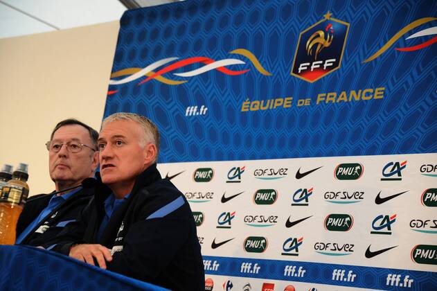 Didier DESCHAMPS (fra) FOOTBALL : Equipe de France - 10 10 2012 AnthonyBIBARD FEP Panoramic