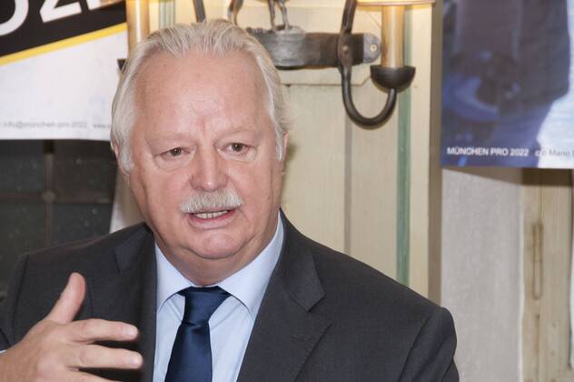 München,Presseinformation zu München PRO22 Olympische und Paraolympische Winterspiele 2022, Mario Schmidbauer CSU Stadtrat im Ratskeller