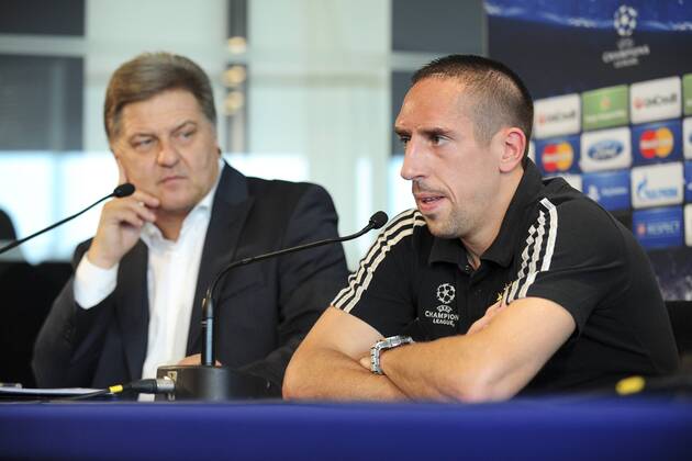 Franck Ribery : Bayern München - Champions League - 22 10 2012 JBAutissier 