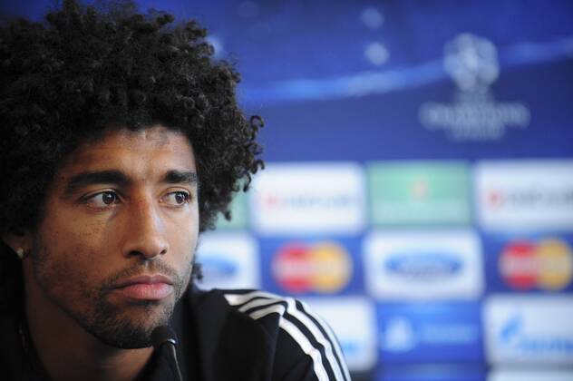 Dante FOOTBALL : Conference de presse du Bayern de Munich - Champions League - 22 10 2012 JBAutissier Panoramic 