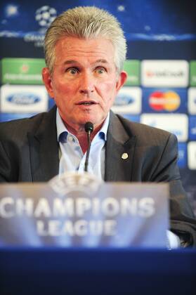 Jupp Heynckes - entraineur du Bayern de Munic FOOTBALL : Conference de presse du Bayern de Munich - Champions League - 22 10 2012 JBAutissier Panoramic 