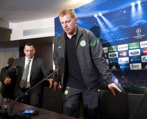 UEFA - Champions league - Rueda de prensa - Futbol Club Barcelona - Celtic Glasgow Football Club - Celtic Football Club - futbol - soccer - Neil Lennon 